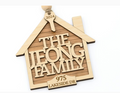 Personalized New House Ornament