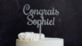 Personalized Cake Topper – Custom Name & Message